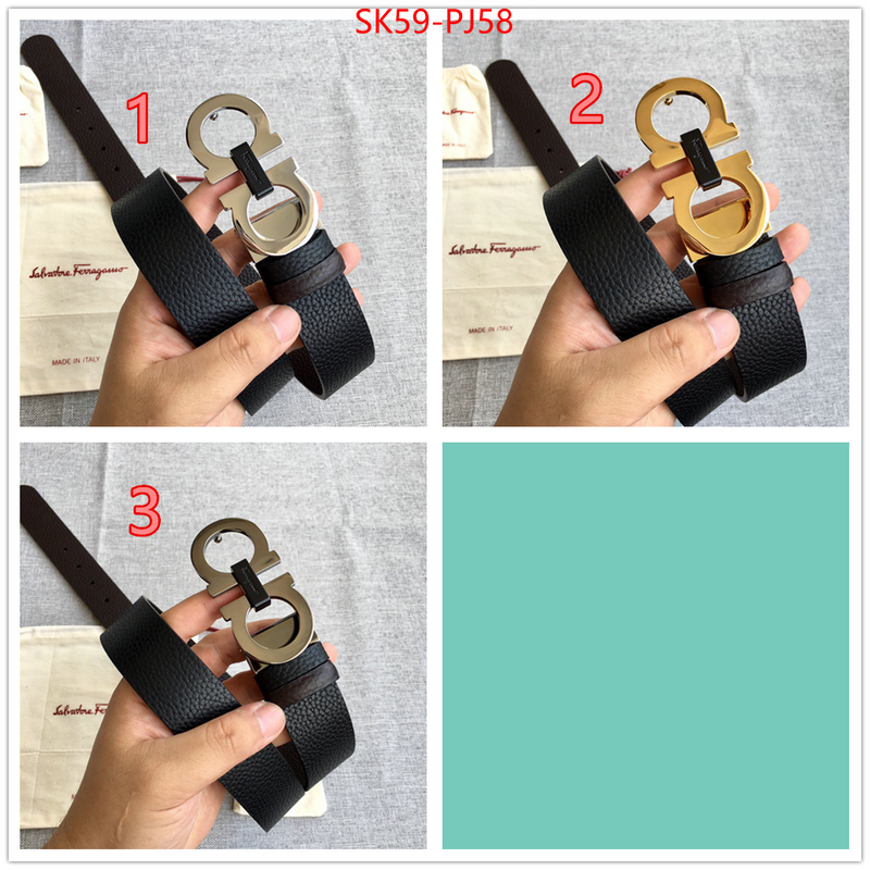 Belts-Ferragamo shop cheap high quality 1:1 replica ID: PJ58 $: 59USD