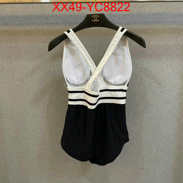 Swimsuit-Chanel from china 2024 ID: YC8822 $: 49USD