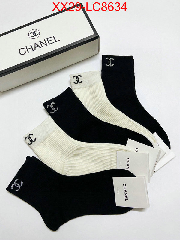 Sock-Chanel best replica 1:1 ID: LC8634 $: 29USD