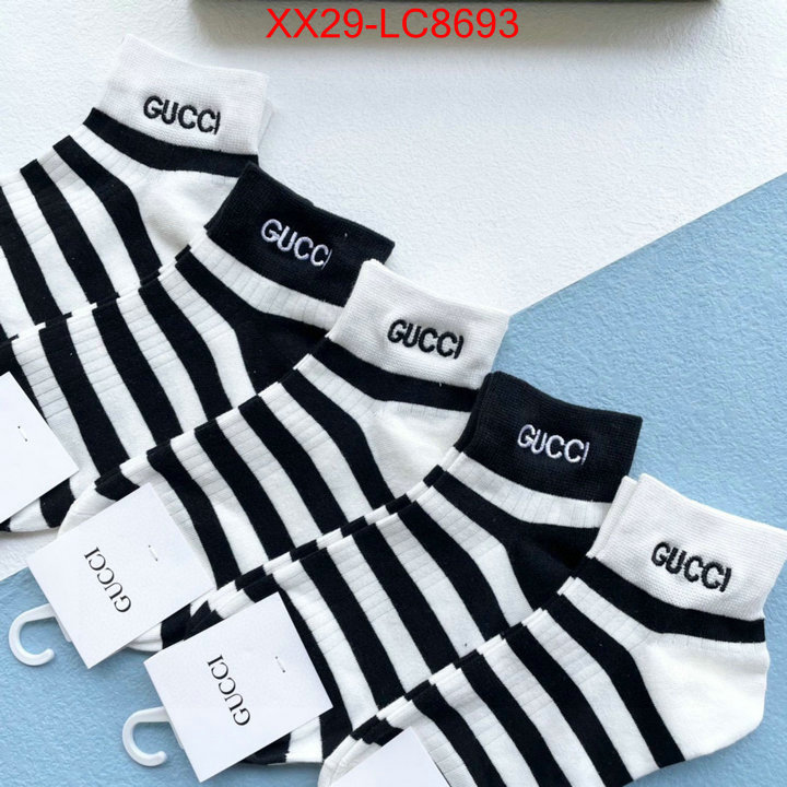 Sock-Gucci luxury 7 star replica ID: LC8693 $: 29USD