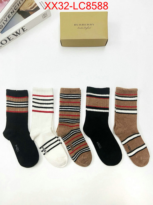 Sock-Burberry aaaaa replica ID: LC8588 $: 32USD