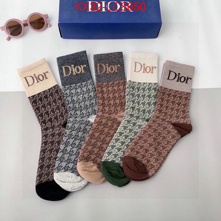 Sock-Dior perfect quality designer replica ID: LC8650 $: 32USD