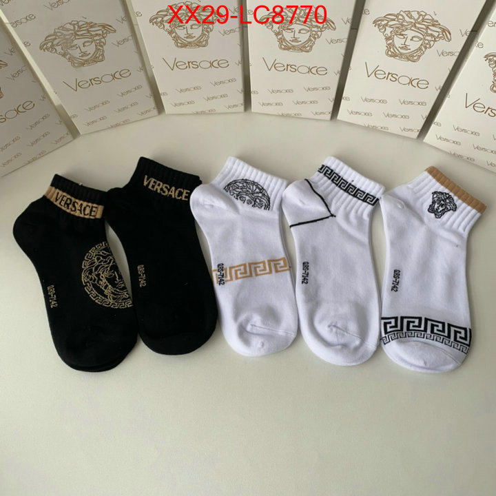 Sock-Versace luxury shop ID: LC8770 $: 29USD