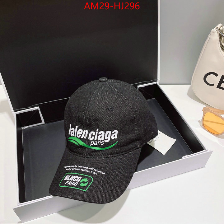 Cap(Hat)-Balenciaga 2024 aaaaa replica customize ID: HJ296 $: 29USD