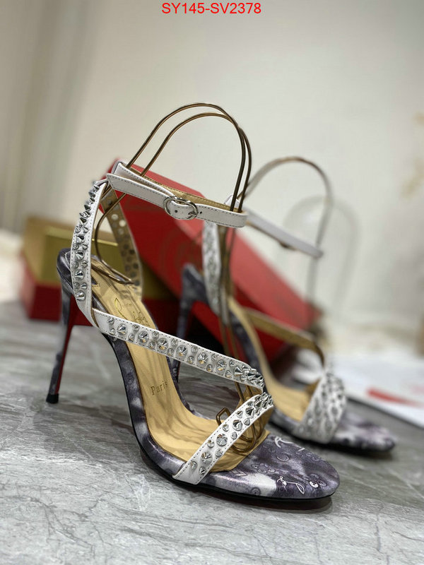 Women Shoes-Christian Louboutin high quality customize ID: SV2378 $: 145USD