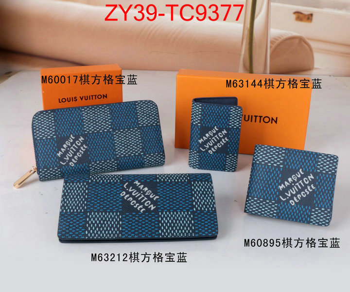 LV Bags(4A)-Wallet aaaaa class replica ID: TC9377 $: 39USD,