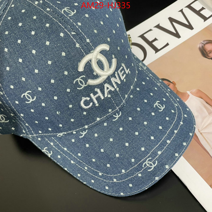 Cap (Hat)-Chanel fake aaaaa ID: HJ335 $: 29USD