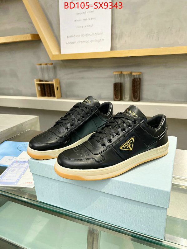 Men shoes-Prada aaaaa customize ID: SX9343 $: 105USD