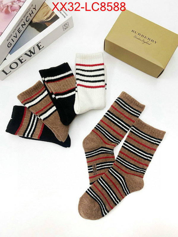 Sock-Burberry aaaaa replica ID: LC8588 $: 32USD