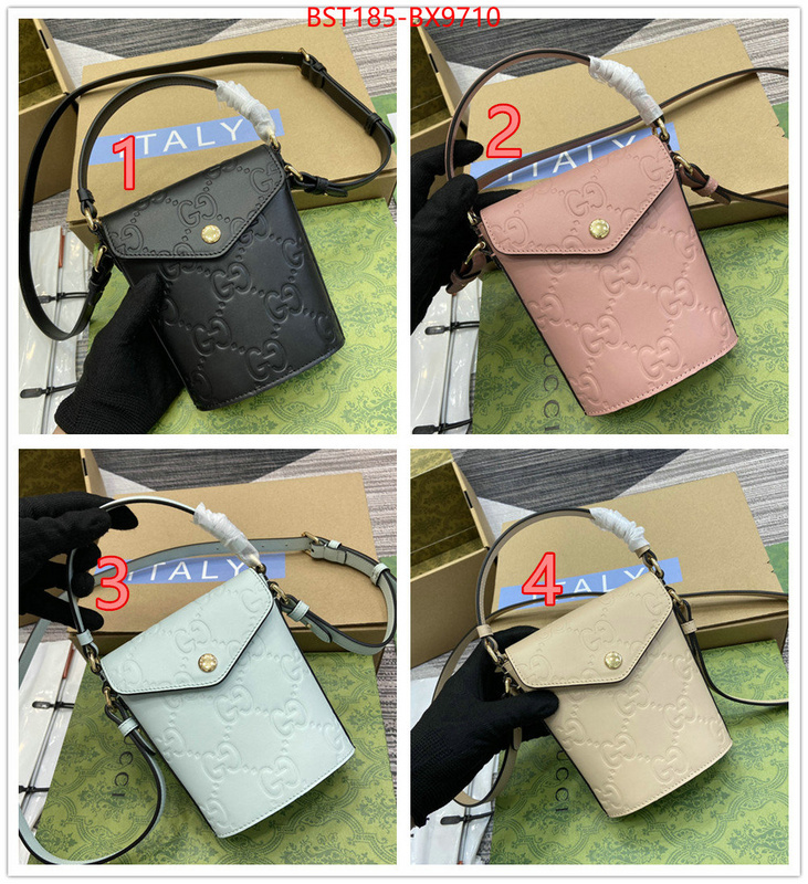 Gucci Bags(TOP)-Crossbody- mirror copy luxury ID: BX9710 $: 185USD,