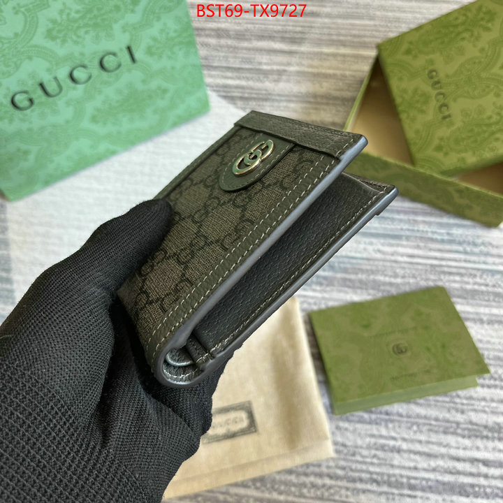 Gucci Bags(TOP)-Wallet- fake aaaaa ID: TX9727 $: 69USD,