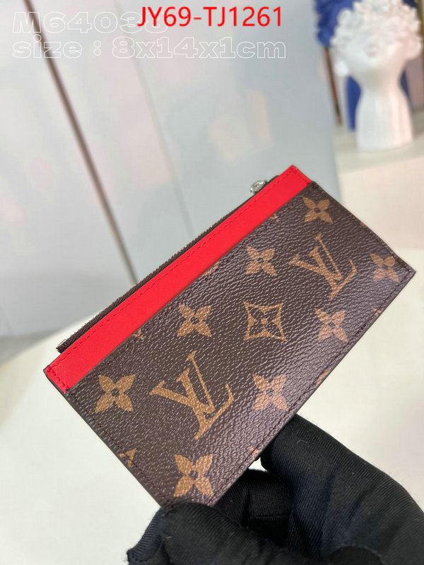 LV Bags(TOP)-Wallet replica shop ID: TJ1261 $: 69USD,