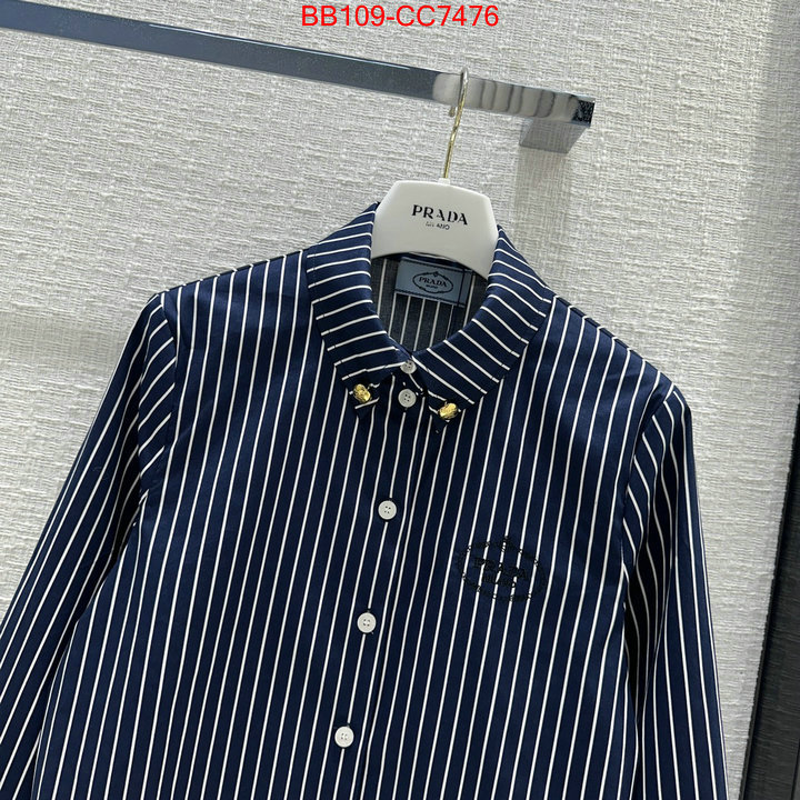 Clothing-Prada where should i buy replica ID: CC7476 $: 109USD