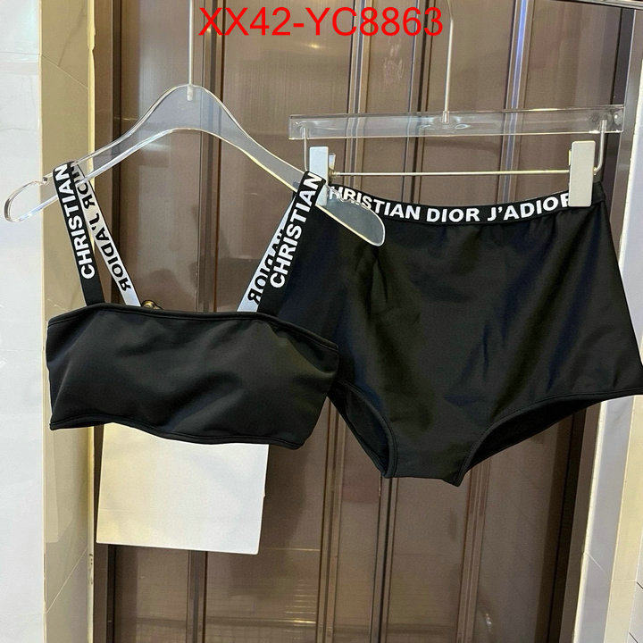 Swimsuit-Dior how to find replica shop ID: YC8863 $: 42USD