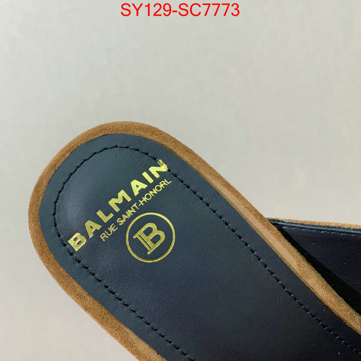 Women Shoes-Balmain shop designer replica ID: SC7773 $: 129USD