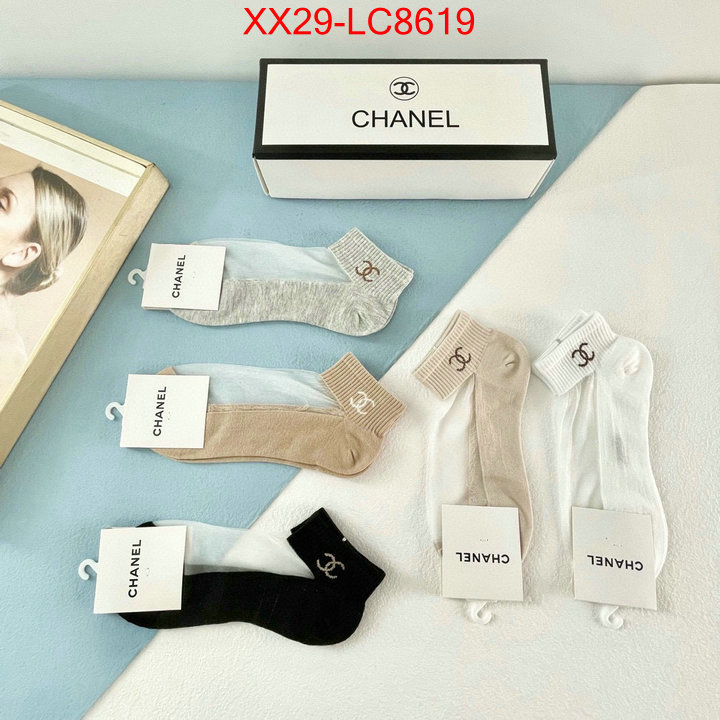 Sock-Chanel shop ID: LC8619 $: 29USD