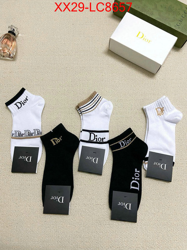 Sock-Dior replica 2024 perfect luxury ID: LC8657 $: 29USD