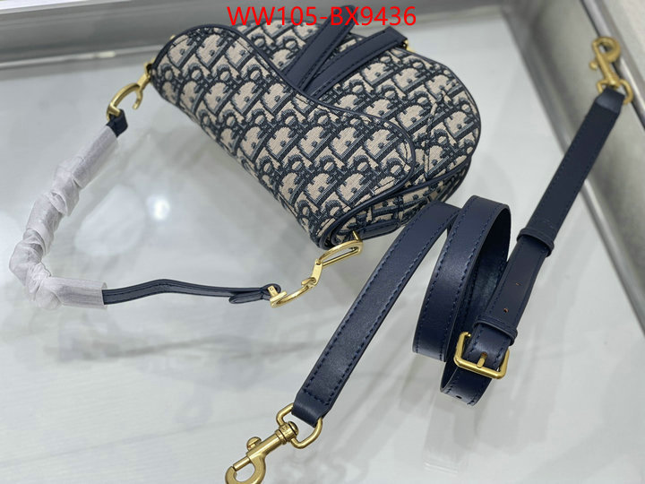 Dior Bags(4A)-Saddle- buy top high quality replica ID: BX9436