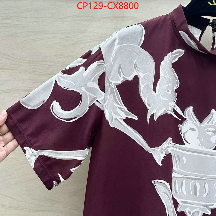 Clothing-Valentino highest quality replica ID: CX8800 $: 129USD
