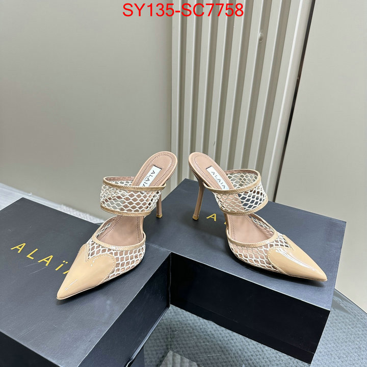 Women Shoes-ALAIA copy aaaaa ID: SC7758 $: 135USD