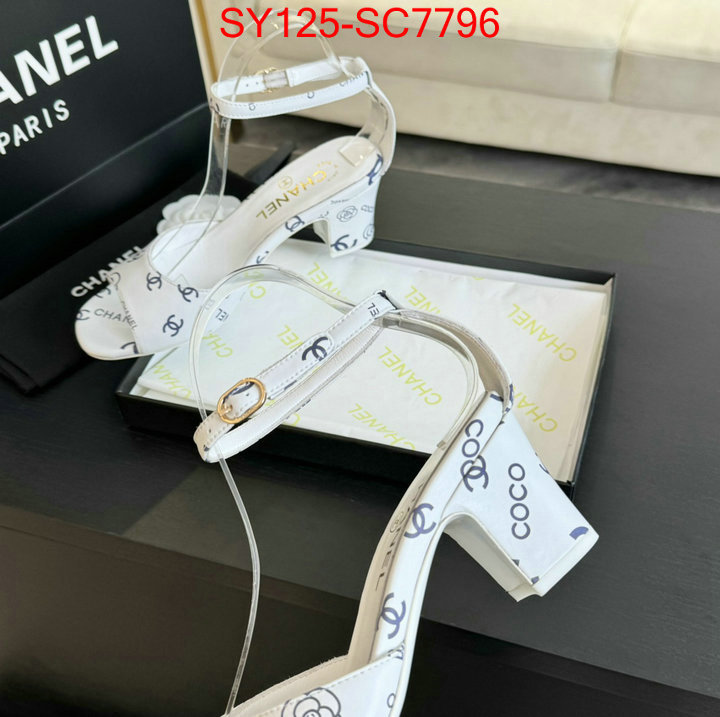 Women Shoes-Chanel wholesale replica shop ID: SC7796 $: 125USD