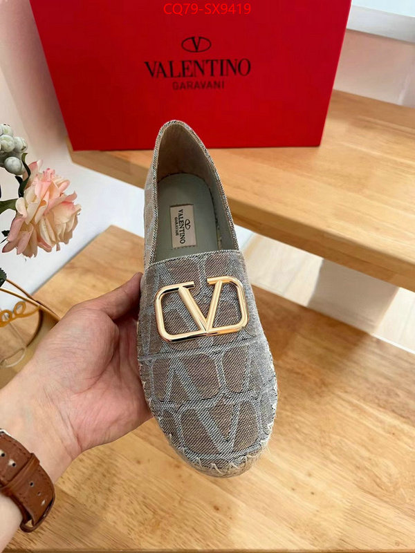 Women Shoes-Valentino aaaaa replica designer ID: SX9419 $: 79USD