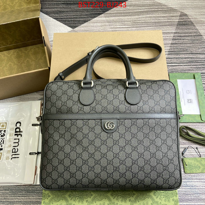 Gucci Bags(TOP)-Handbag- top grade ID: BJ243 $: 229USD,