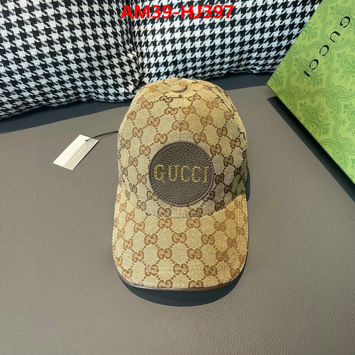 Cap(Hat)-Gucci high quality designer replica ID: HJ397 $: 39USD