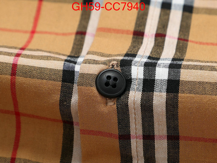 Clothing-Burberry high quality replica ID: CC7940 $: 59USD