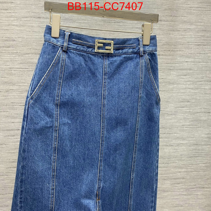 Clothing-Fendi knockoff ID: CC7407 $: 115USD