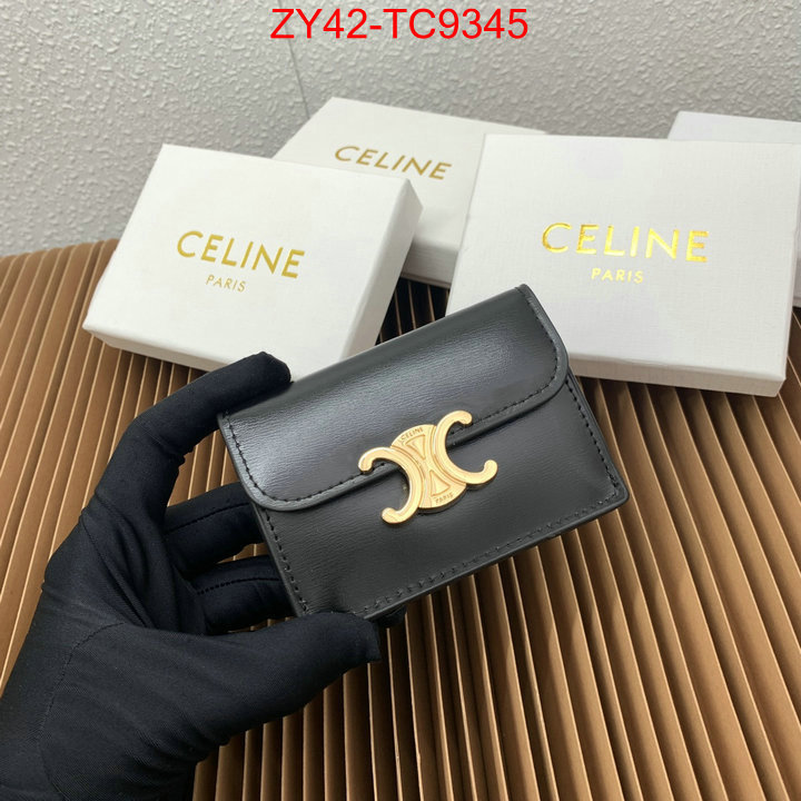 CELINE Bags(4A)-Wallet what is a counter quality ID: TC9345 $: 42USD,