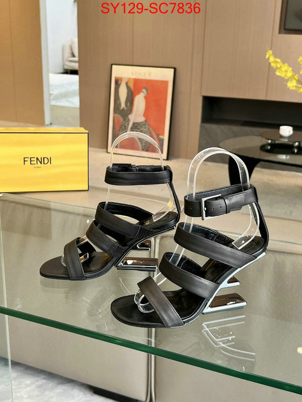 Women Shoes-Fendi is it ok to buy replica ID: SC7836 $: 129USD