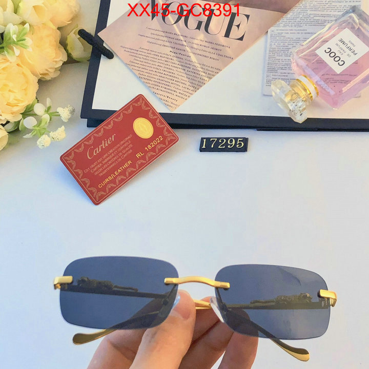 Glasses-Cartier mirror copy luxury ID: GC8391 $: 45USD