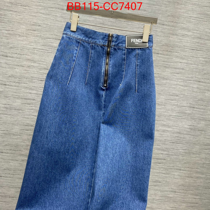 Clothing-Fendi knockoff ID: CC7407 $: 115USD