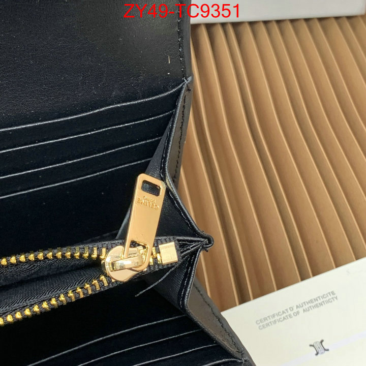 CELINE Bags(4A)-Wallet top quality replica ID: TC9351 $: 49USD,