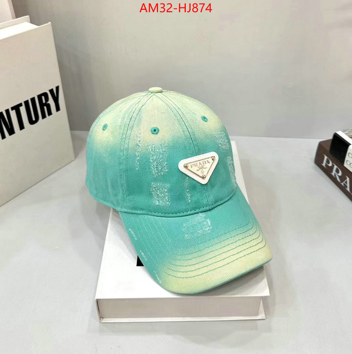 Cap (Hat)-Prada buy luxury 2024 ID: HJ874 $: 32USD