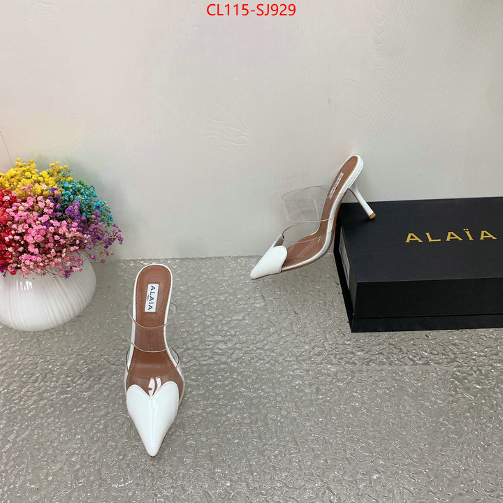 Women Shoes-ALAIA can you buy replica ID: SJ929 $: 115USD