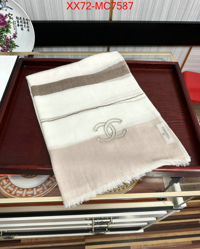 Scarf-Chanel best site for replica ID: MC7587 $: 72USD