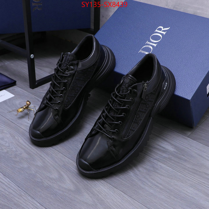 Men shoes-Dior designer replica ID: SX8439 $: 135USD