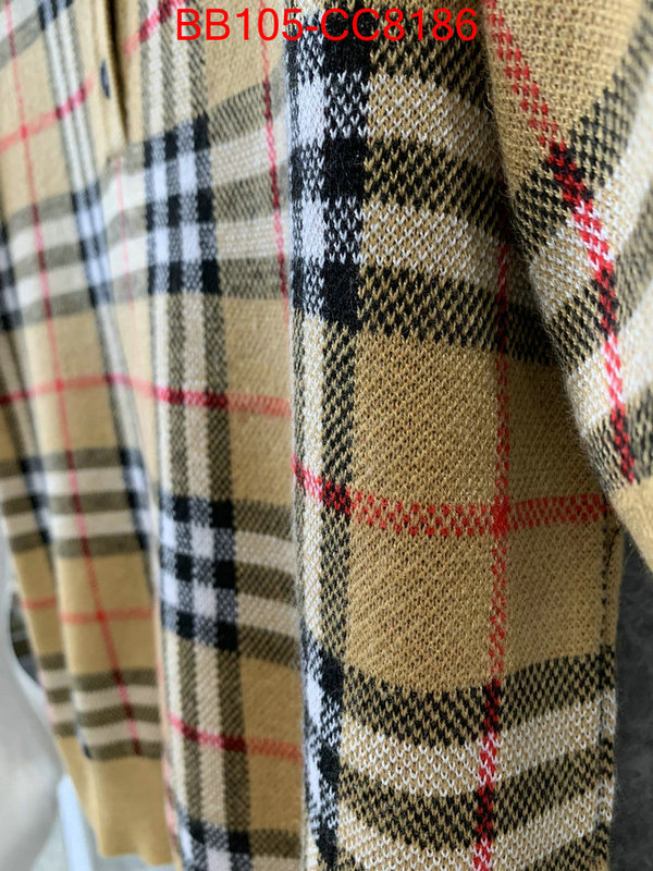 Clothing-Burberry buy first copy replica ID: CC8186 $: 105USD