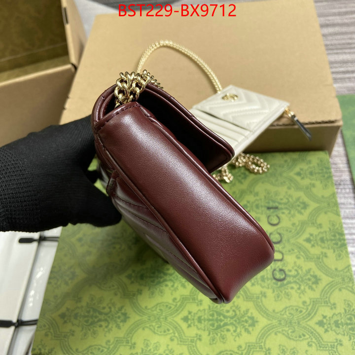 Gucci Bags(TOP)-Marmont what is a counter quality ID: BX9712 $: 229USD,