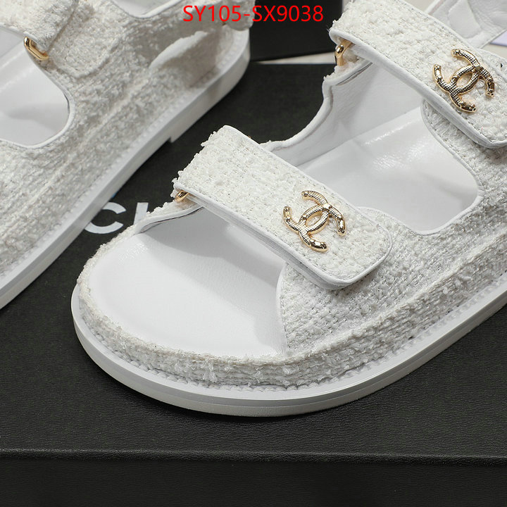 Women Shoes-Chanel high quality designer replica ID: SX9038 $: 105USD