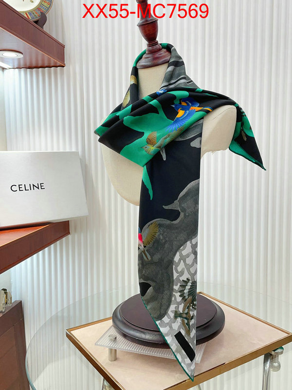 Scarf-CELINE fake high quality ID: MC7569 $: 55USD