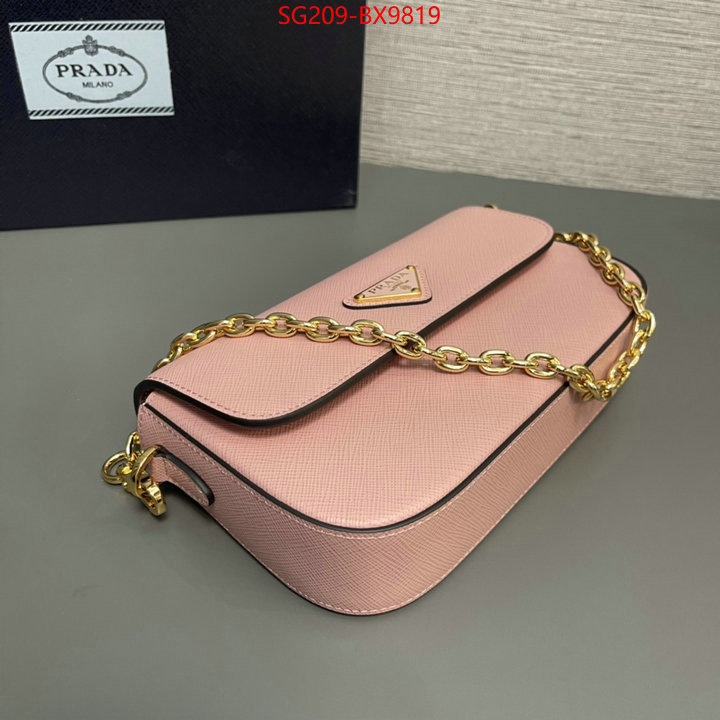 Prada Bags(TOP)-Crossbody- best wholesale replica ID: BX9819 $: 209USD,