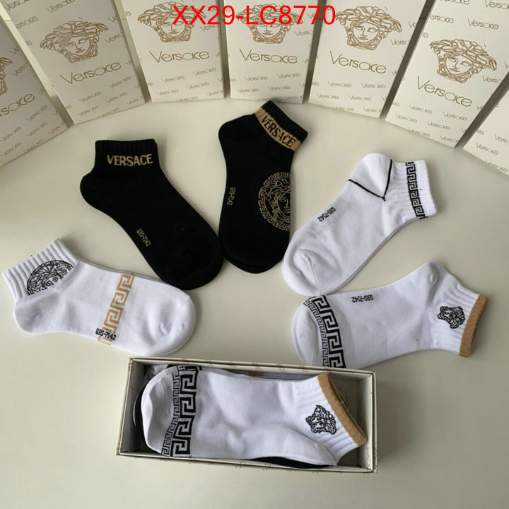 Sock-Versace luxury shop ID: LC8770 $: 29USD