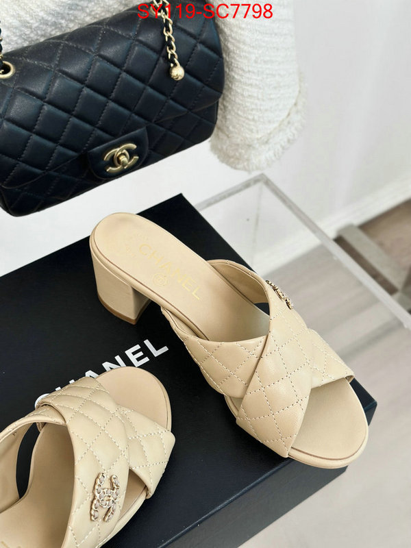 Women Shoes-Chanel quality replica ID: SC7798 $: 119USD