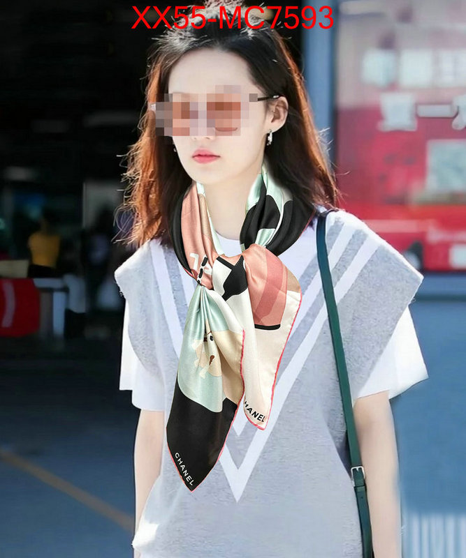 Scarf-Chanel how to find replica shop ID: MC7593 $: 55USD