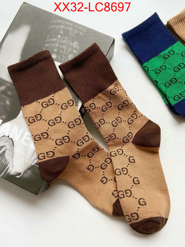 Sock-Gucci the best affordable ID: LC8697 $: 32USD