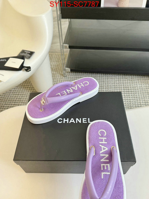 Women Shoes-Chanel replica wholesale ID: SC7787 $: 115USD