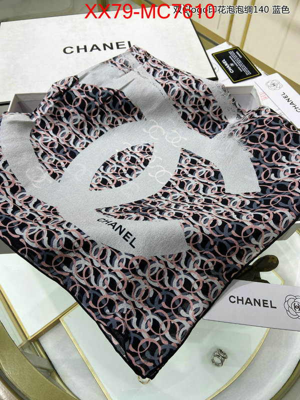 Scarf-Chanel can you buy knockoff ID: MC7610 $: 79USD